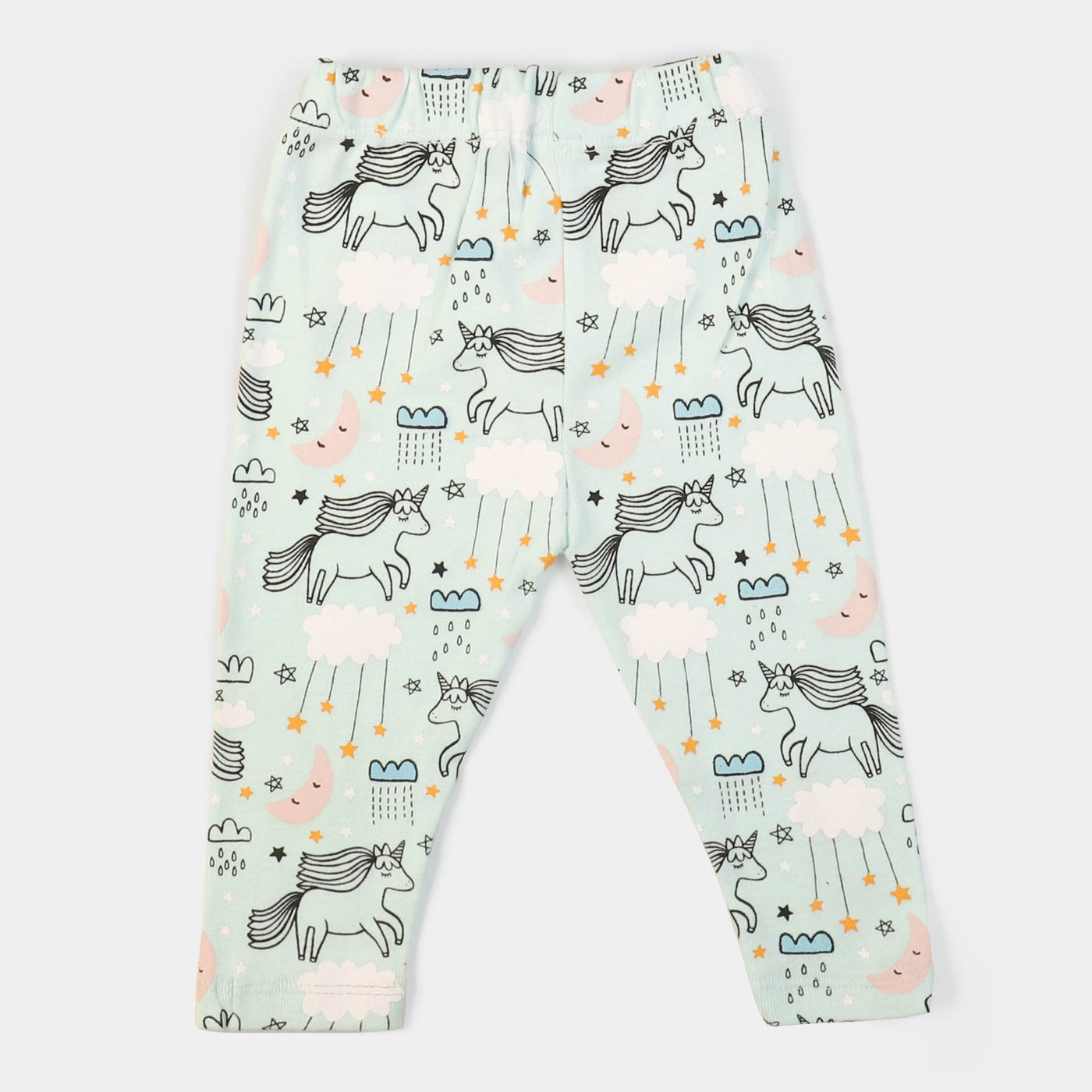 Infant Girls Cotton Pajama 3Pcs - Multi
