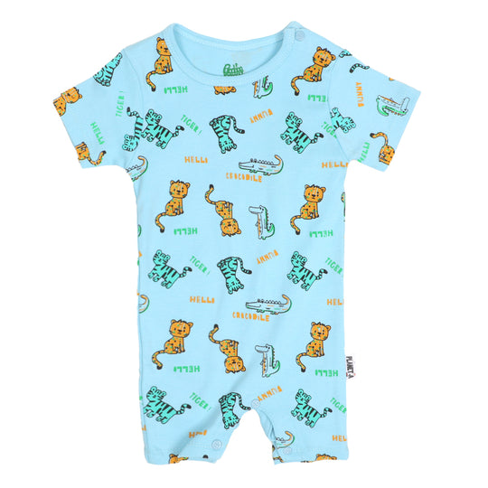 Infant Boys Knitted Romper Hello Tiger