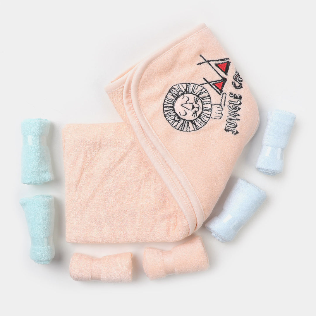 Bath Towel Jungle Camp - Peach
