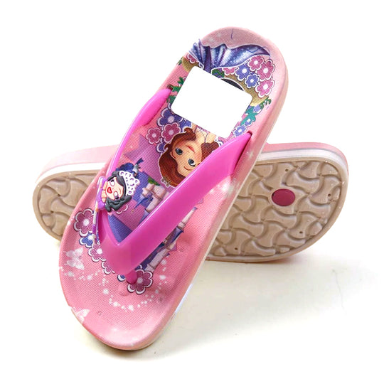 Character Slippers For Girls - Pink