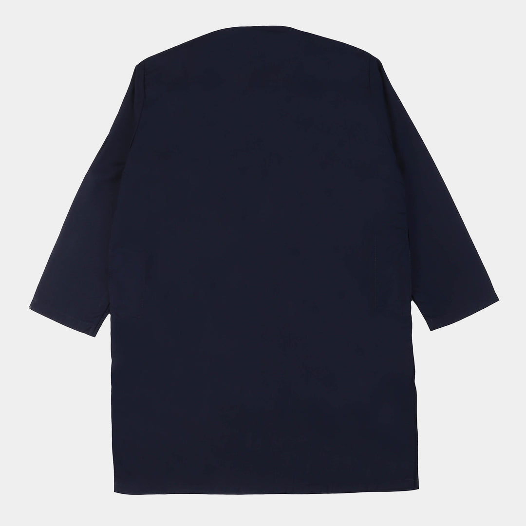 Boys Viscose 3Pcs Suit - Navy Blue