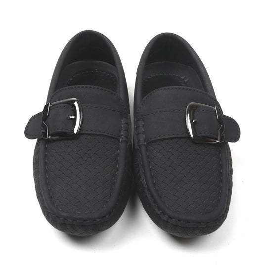 Casual Loafers For Boys - Black