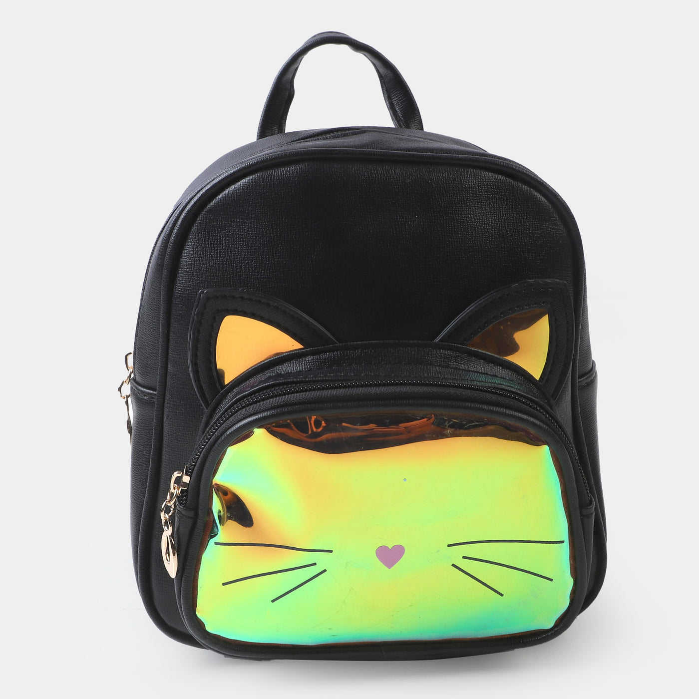 Fancy Backpack Cat Face Design