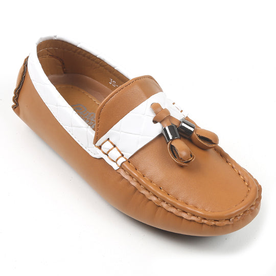 Casual Loafers For Boys - Camel