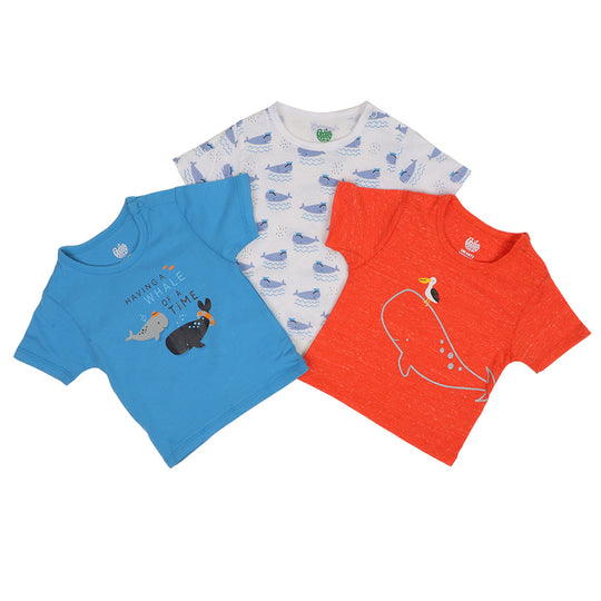 Infant 3 Piece Set T- Shirt- Mix