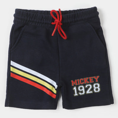 Boys Terry Short - Navy Blue