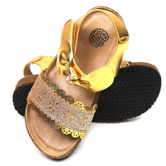 Girls Sandals 2022-102 - Golden