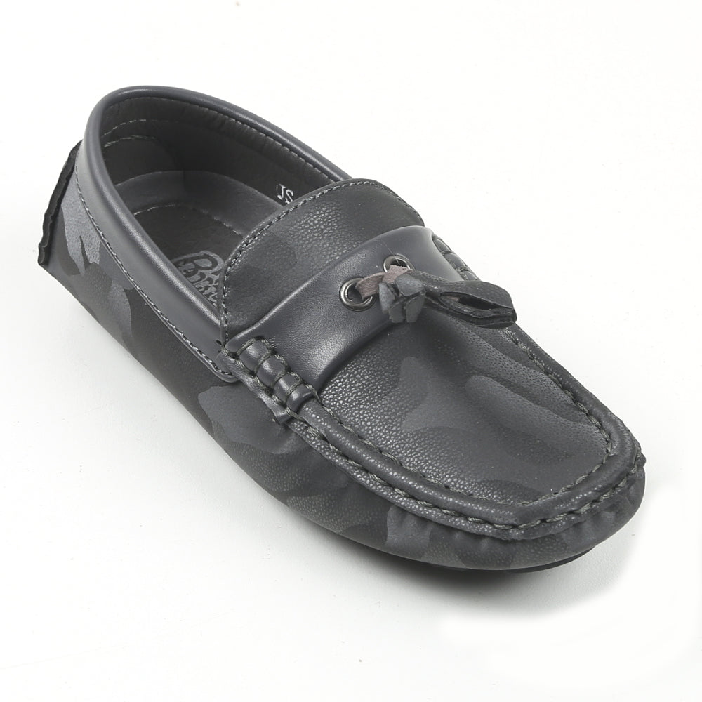 Casual Fancy Loafers For Boys - Grey