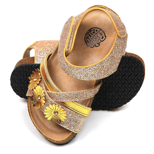 Girls Sandals 2022-103 - Golden