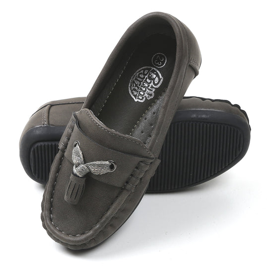 Casual Loafers For Boys - Grey