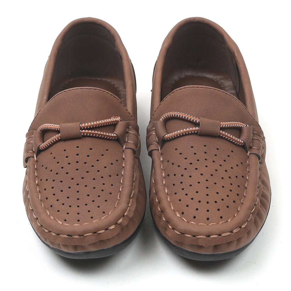 Casual Loafers For Boys - Brown