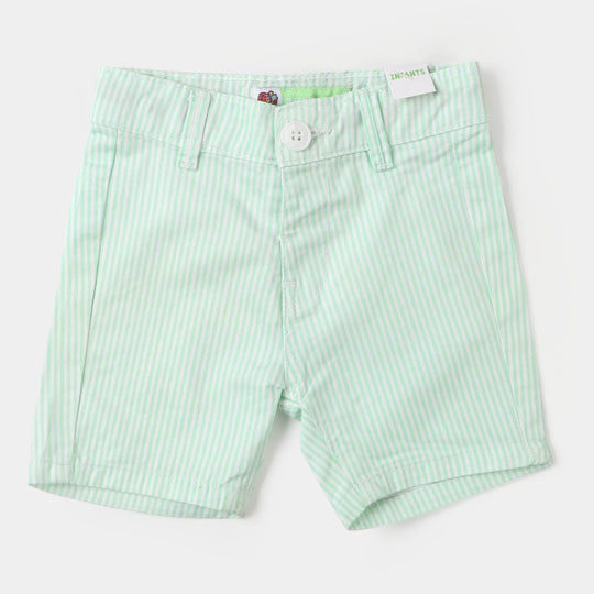 Infant Boys Cotton Short Stripes - G/Stripe-1