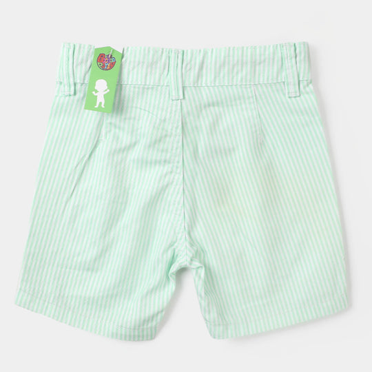 Infant Boys Cotton Short Stripes - G/Stripe-1