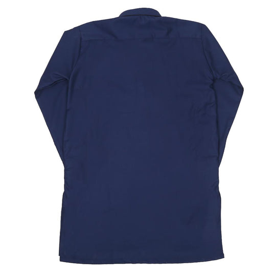 Boys Dobby Kurta Baboon-Navy