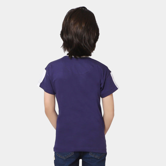 Boys T-Shirt Dino Research | Navy Blue