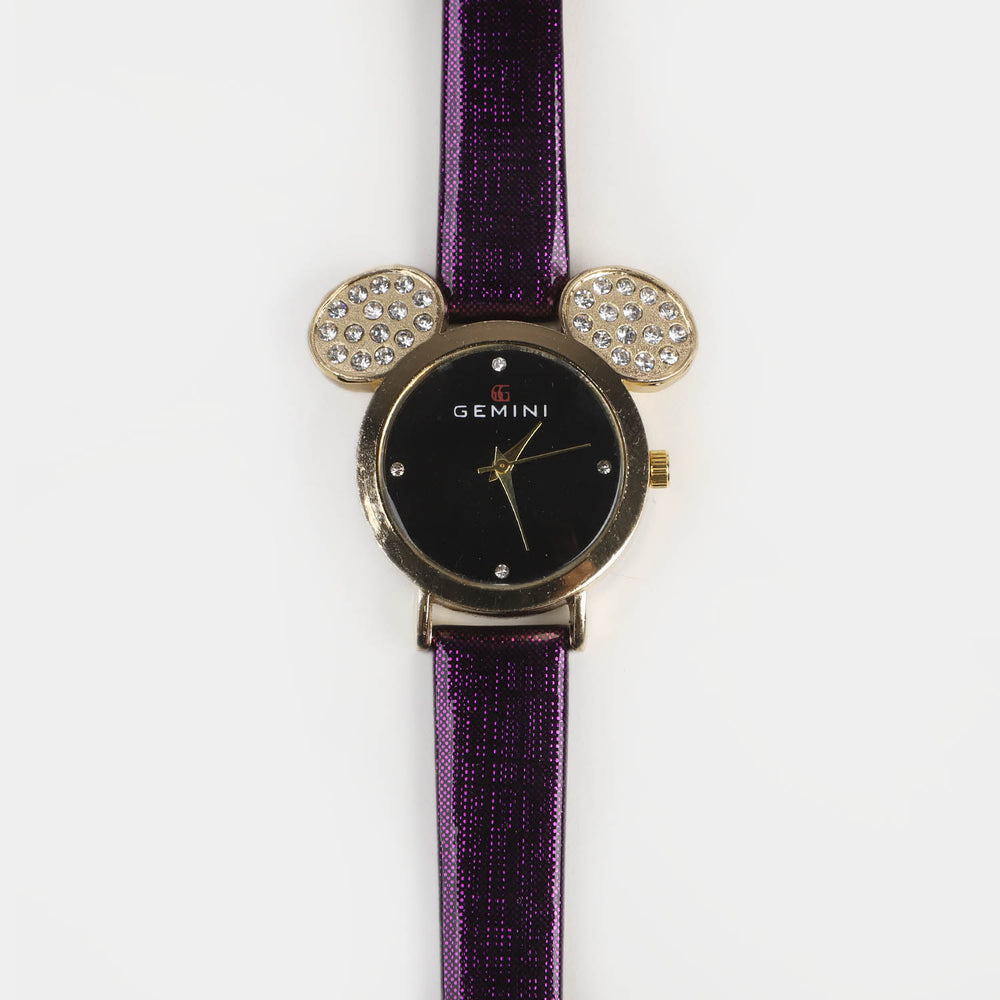 Elegant Analog Wristwatch For Girls
