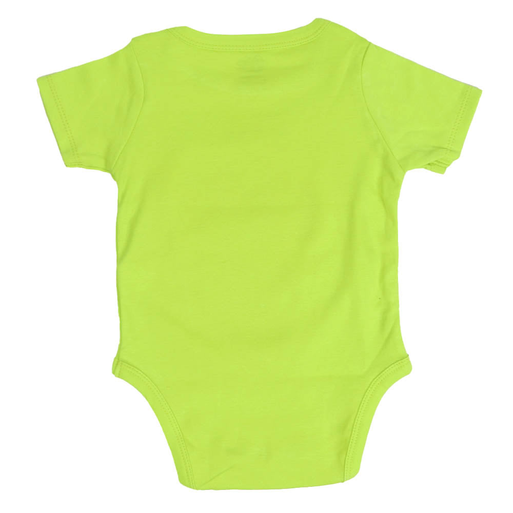 Infants Girls Basic Romper Character - Lime