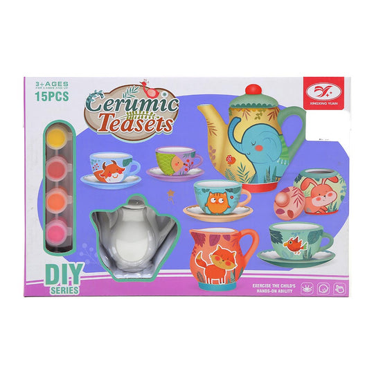 Tea Party Painting Set For Kids