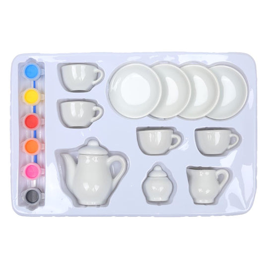 Tea Party Painting Set For Kids