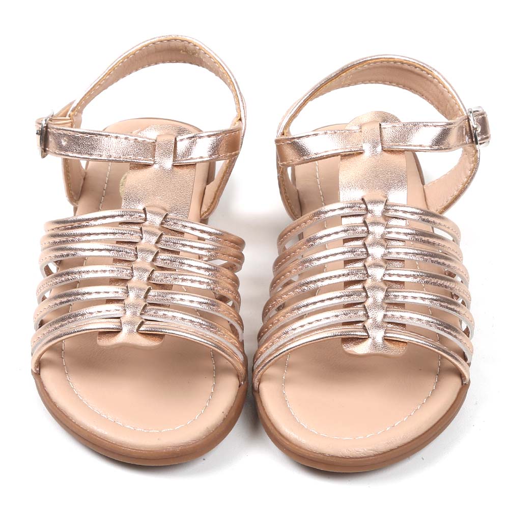 Sandals For Girls - Champagne