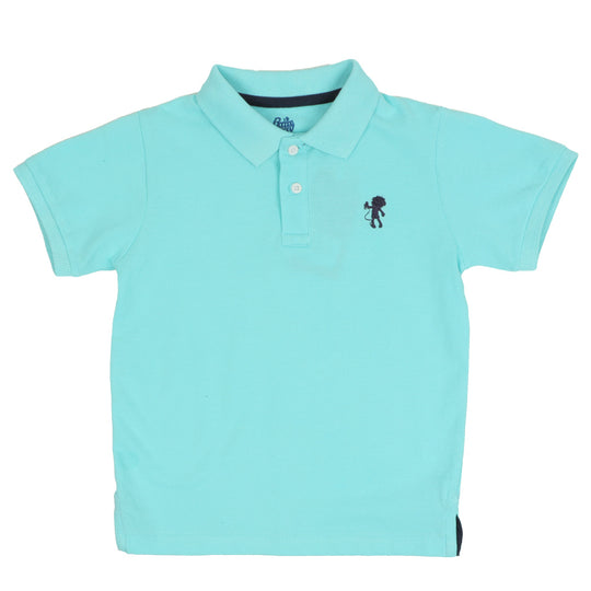 Boys Polo Basic - Sky Blue