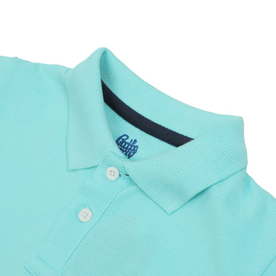 Boys Polo Basic - Sky Blue