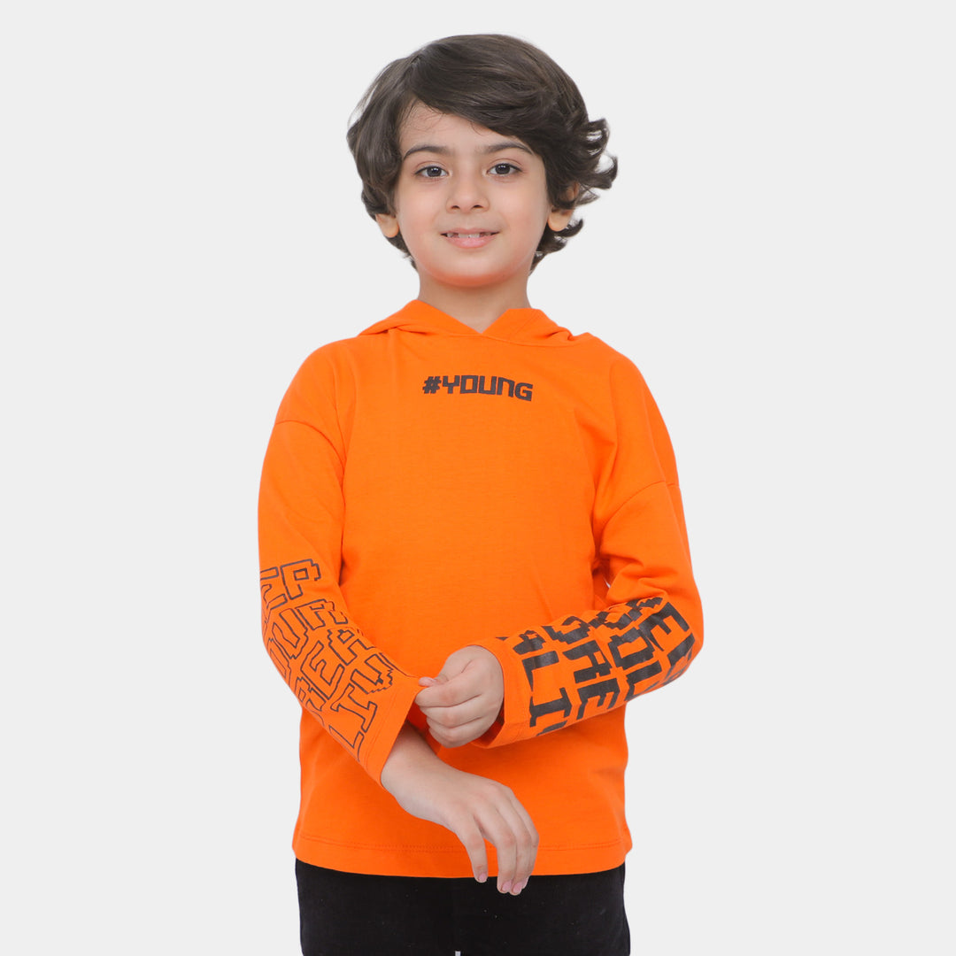 Boys T-Shirt Young - Orange