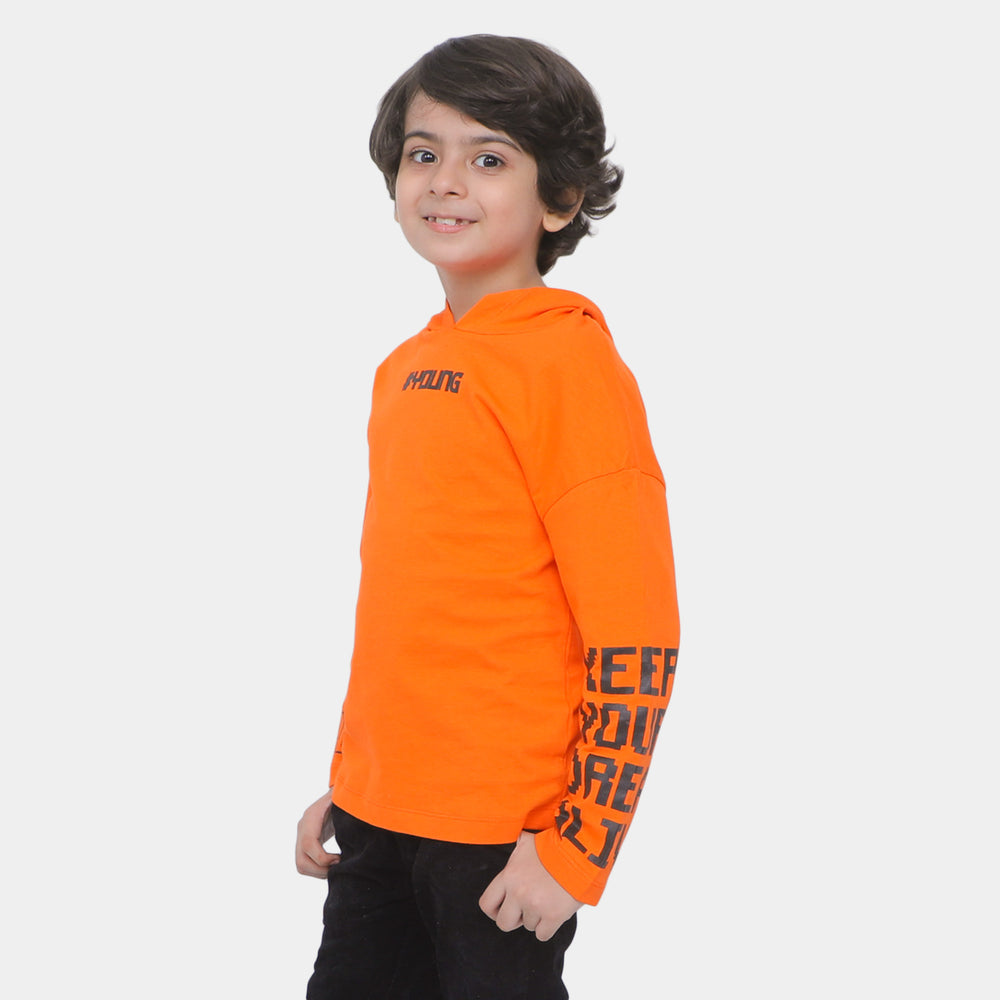 Boys T-Shirt Young - Orange