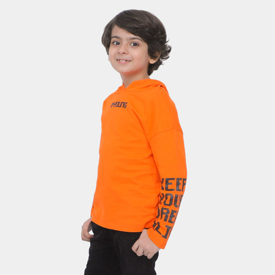 Boys T-Shirt Young - Orange