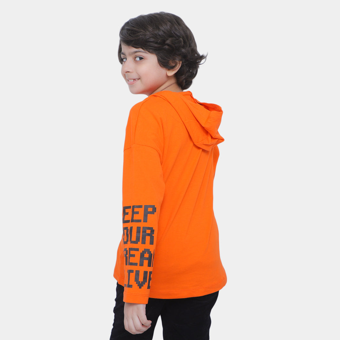 Boys T-Shirt Young - Orange