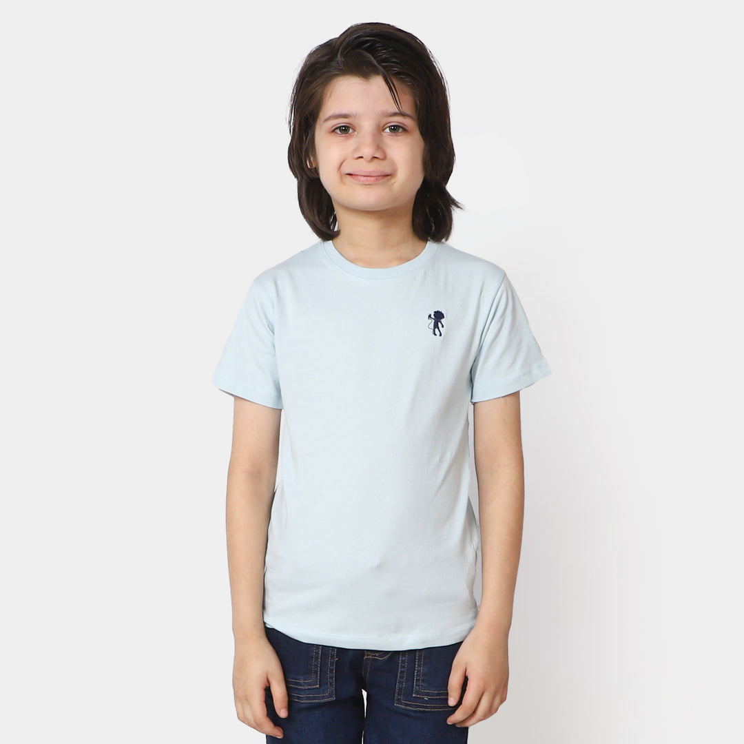 Boys Lycra Jersey T-Shirt - Salt White