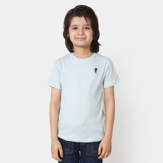 Boys Lycra Jersey T-Shirt - Salt White