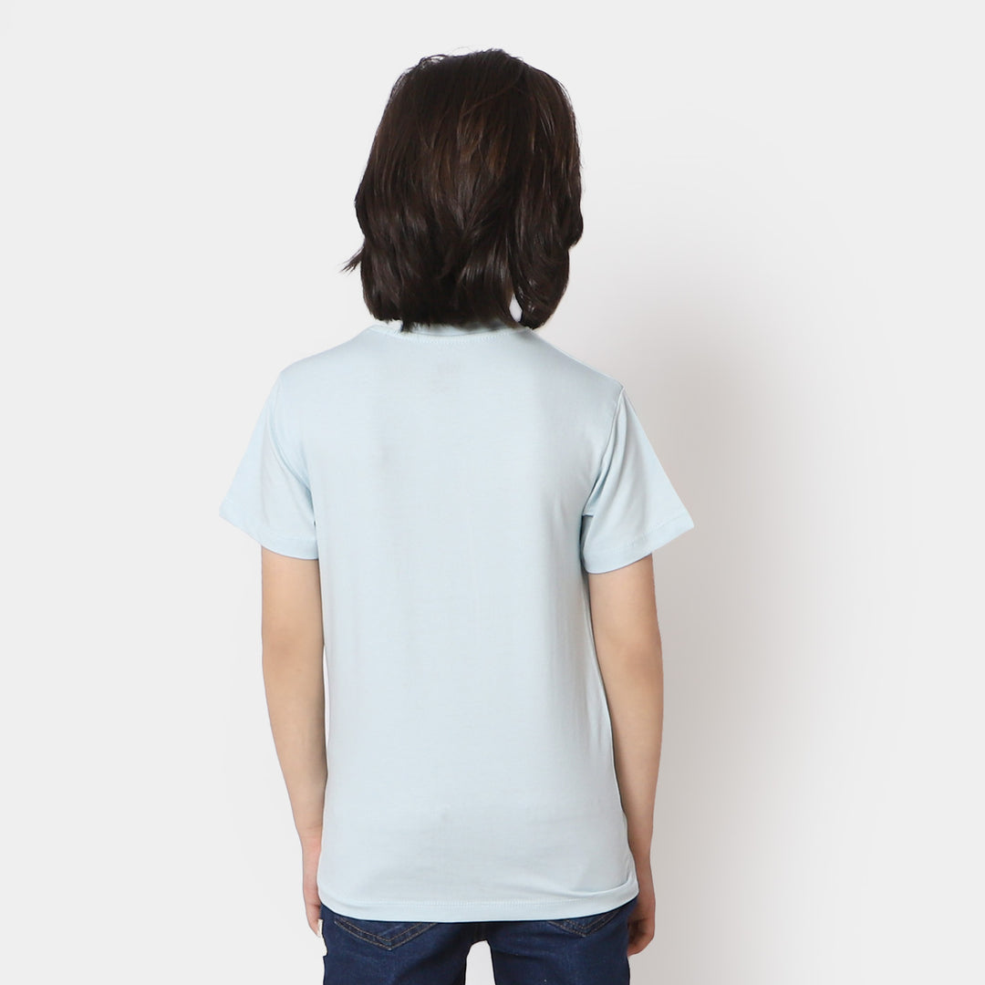 Boys Lycra Jersey T-Shirt - Salt White