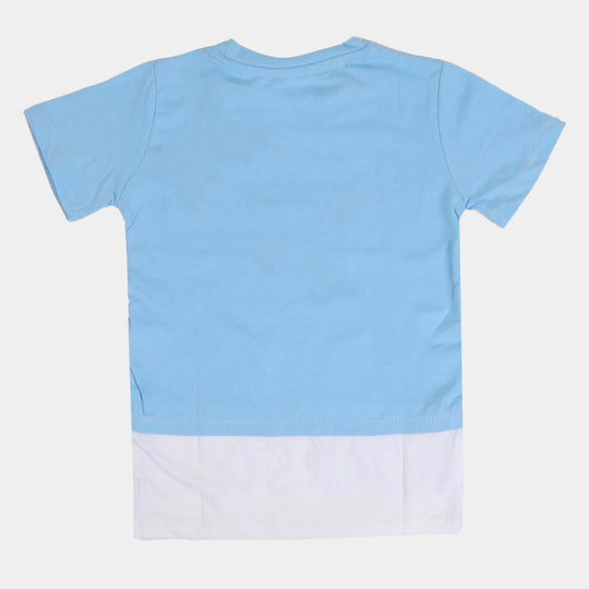 Roar Some T-Shirt For Boys - Blue