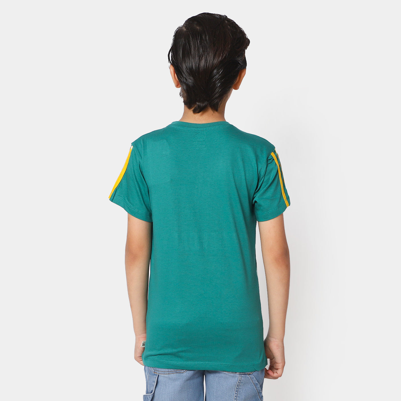 Boys Cotton T-Shirt Legendary - Teal Green