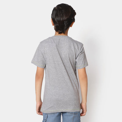 Boys T-Shirt H/S California - H.grey