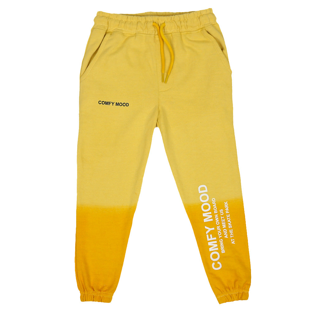 Boys Pajama Comfy Mood - Yellow