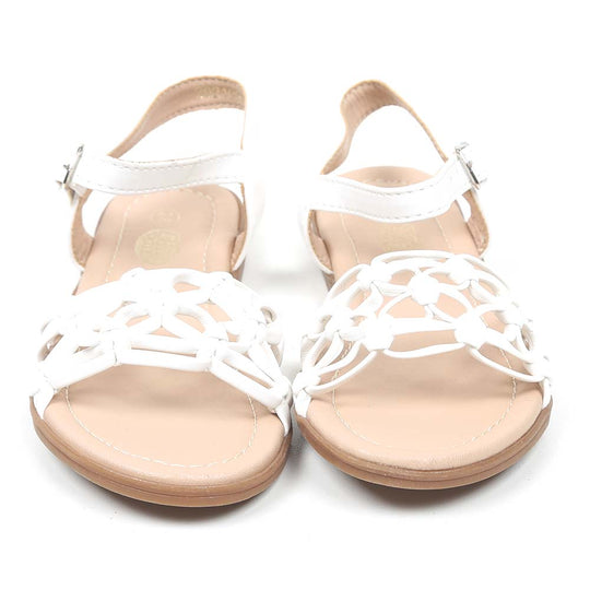 Casual Girls Sandals - White