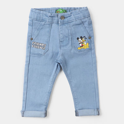 Infant Boys Denim Pant Friend Forever - Light Blue