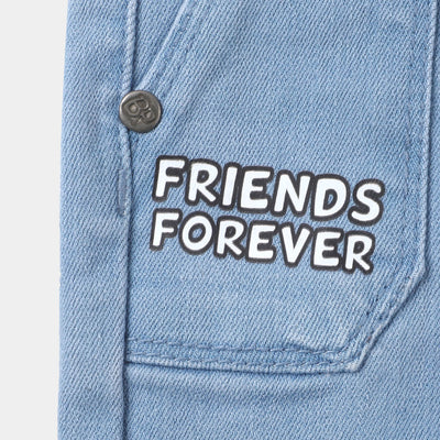 Infant Boys Denim Pant Friend Forever - Light Blue