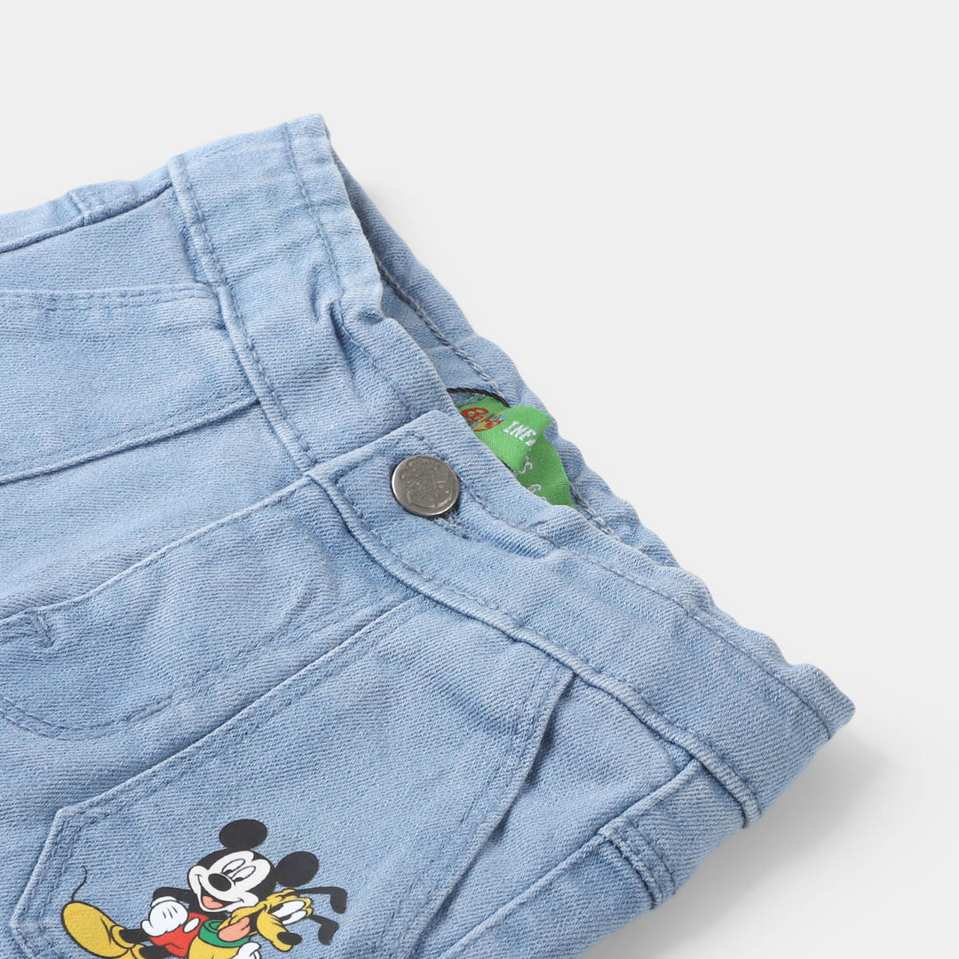 Infant Boys Denim Pant Friend Forever - Light Blue