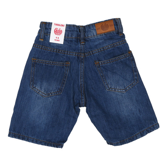 Boys Short Denim Sports All Time - Mid Blue