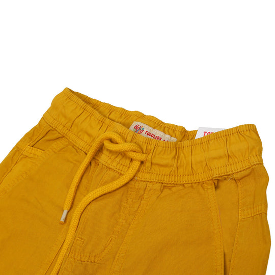 Boys Pant Cotton Simple Things P - Medi Yellow