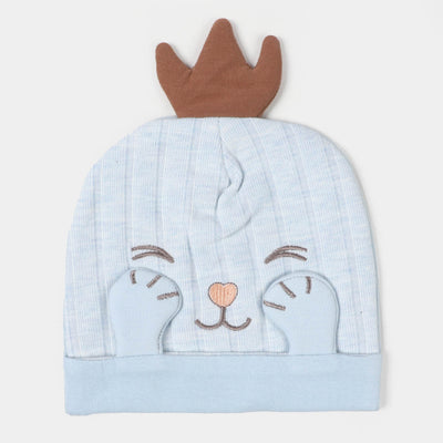 Baby Cap/Hat 6-9M | Bear Blue