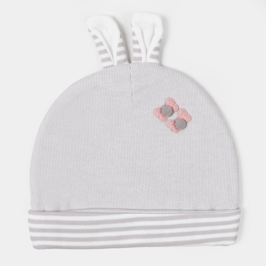 Baby Cap/Hat 6-9M | Bow Blue