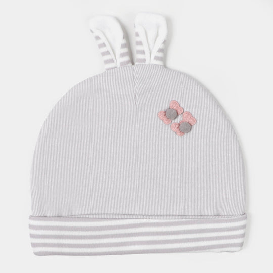 Baby Cap/Hat 6-9M | Bow Blue