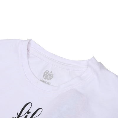 Girls T-Shirt Daughter - White