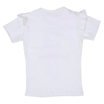 Girls T-Shirt Tropi Cool - White