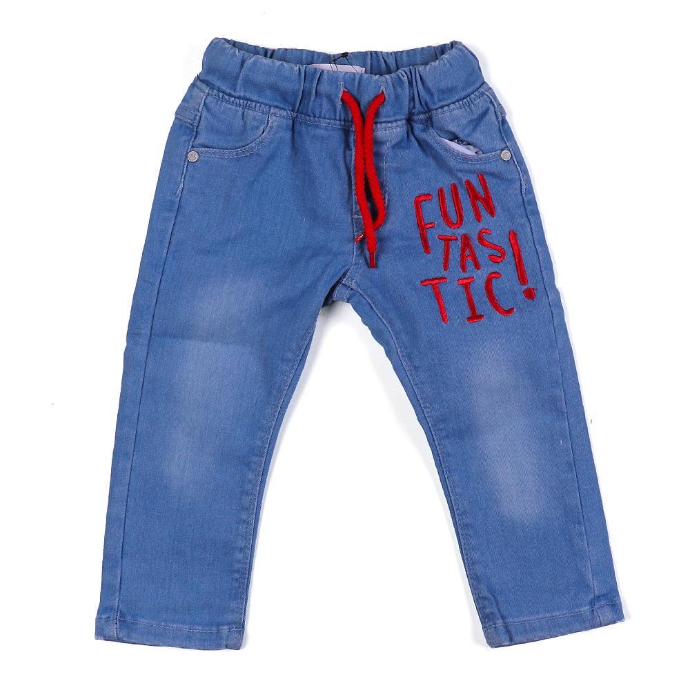 Boys Pant Denim Funtastic EMB