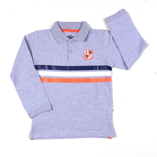 Fashion Boys Polo-Blue